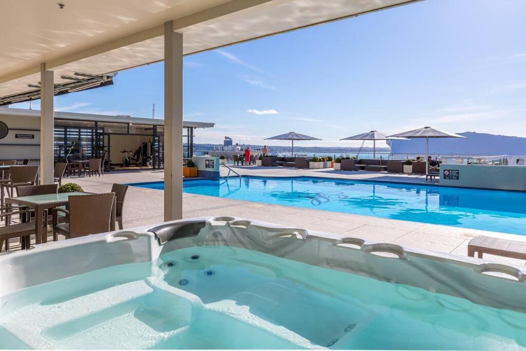 Heritage Haven By Viaduct Cbd - Pool Gym Tennis Auckland Ngoại thất bức ảnh